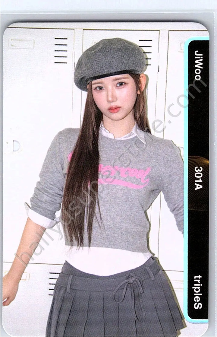 tripleS - Jiwoo - Beyond Beauty album photocard objekt music album (UNSCANNED)