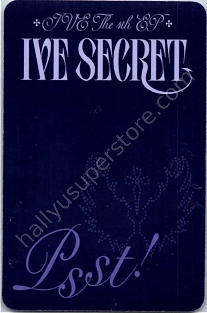IVE - Liz - IVE SECRET