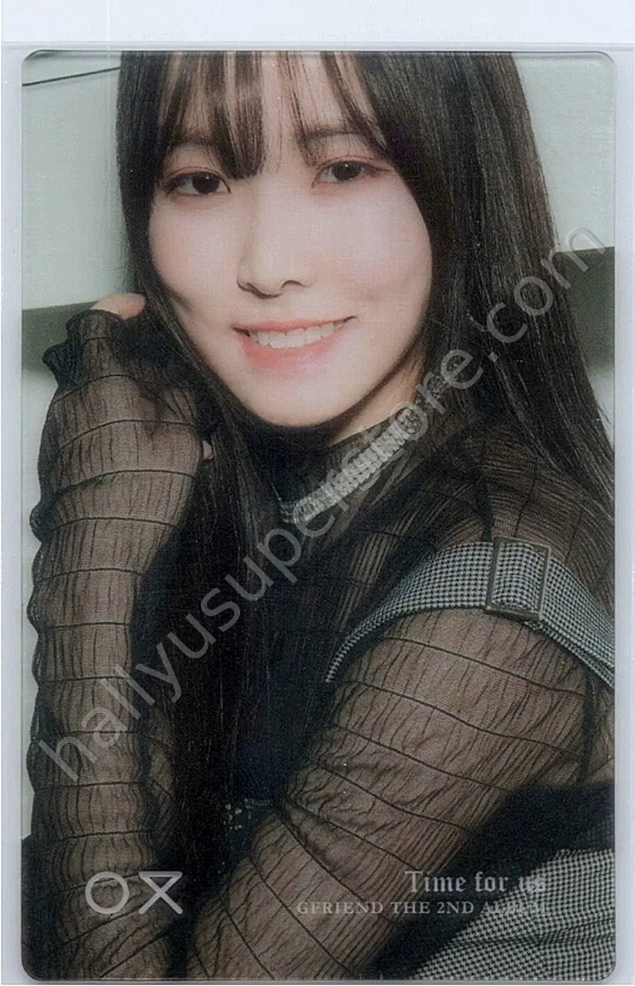 GFRIEND - Yuju - Time for us album photocard transparent