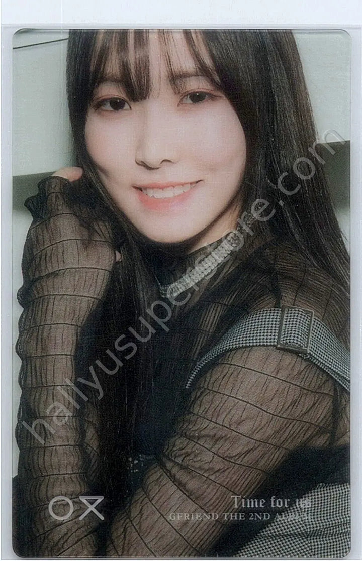 GFRIEND - Yuju - Time for us album photocard transparent