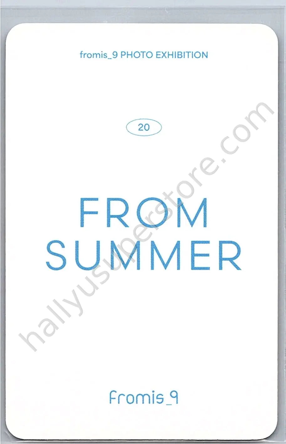 fromis_9 - Jisun - 2024 PHOTOBOOK <FROM SUMMER> photobook photocard