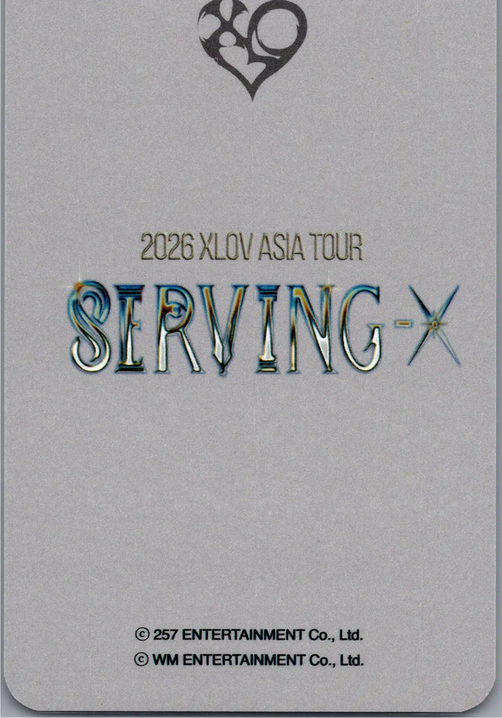 XLOV "2026 XLOV ASIA TOUR [Serving-X]" - XLOV Concert MD Special Event Photocard [26.07.20]