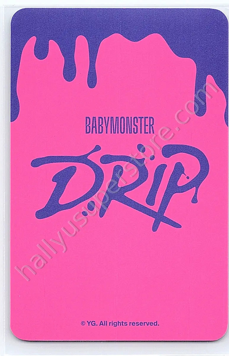 BABYMONSTER - Rora - BABYMONSTER - Rora - DRIP Album trading card