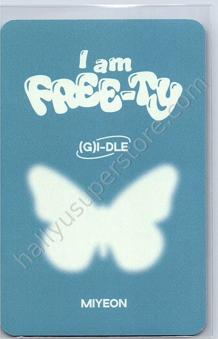 i-dle - Miyeon - i-dle - Miyeon - I am Free-TY – World Tour Event merch photocard photocard set tour merch