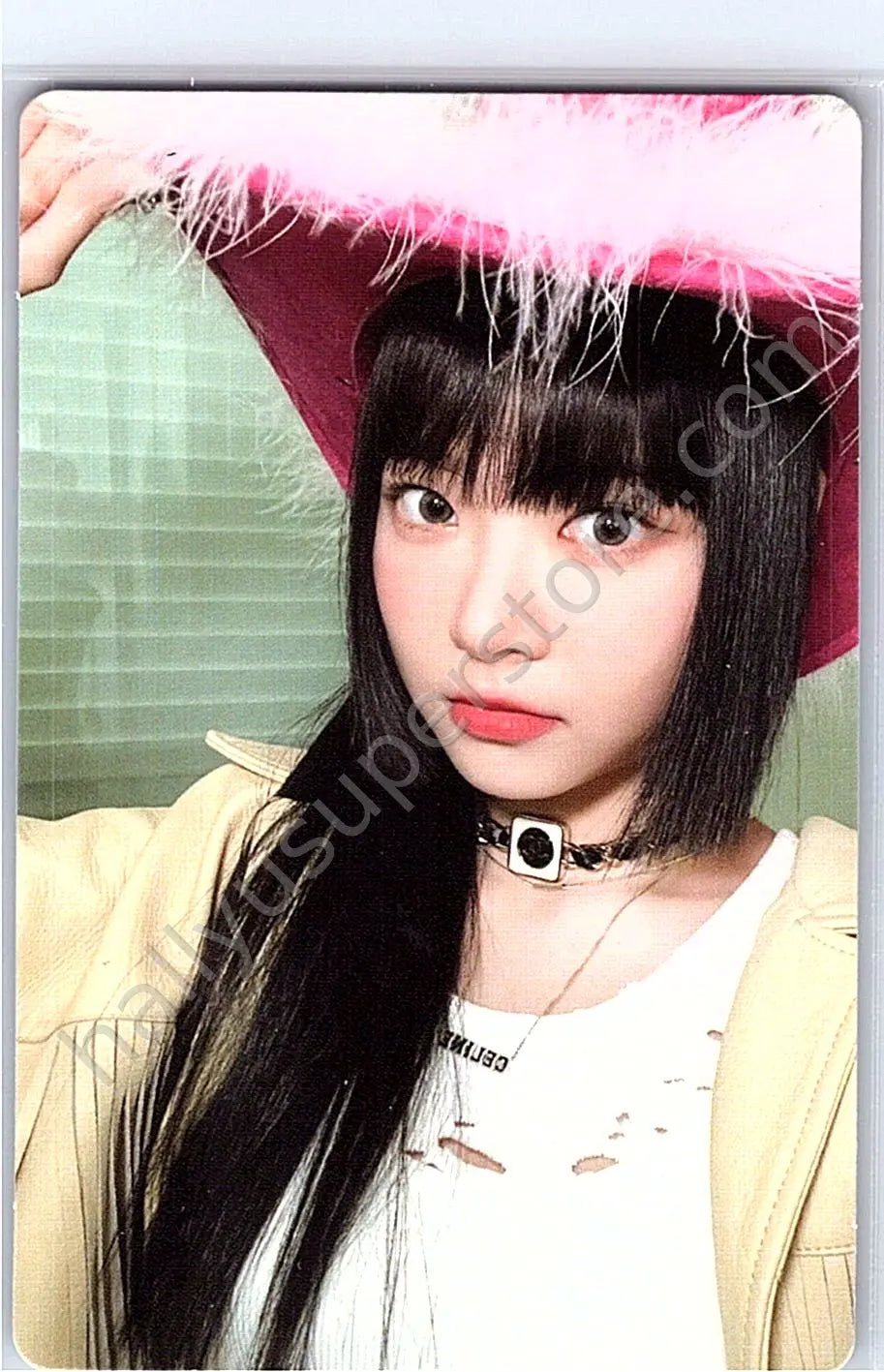 LE SSERAFIM - Hong Eunchae - UNFORGIVEN album photocard dusty amber version
