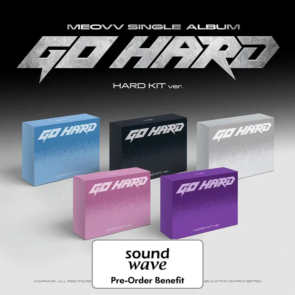 [Pre-Order] MEOVV - Single Album [GO HARD] (HARD KIT ver.) + Pre-Order Benefit