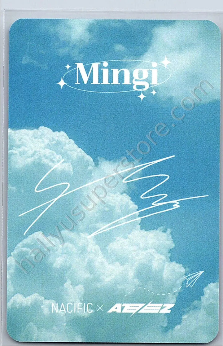 ATEEZ - Mingi -  Ateez x Nacific Other round 7 nacific special card