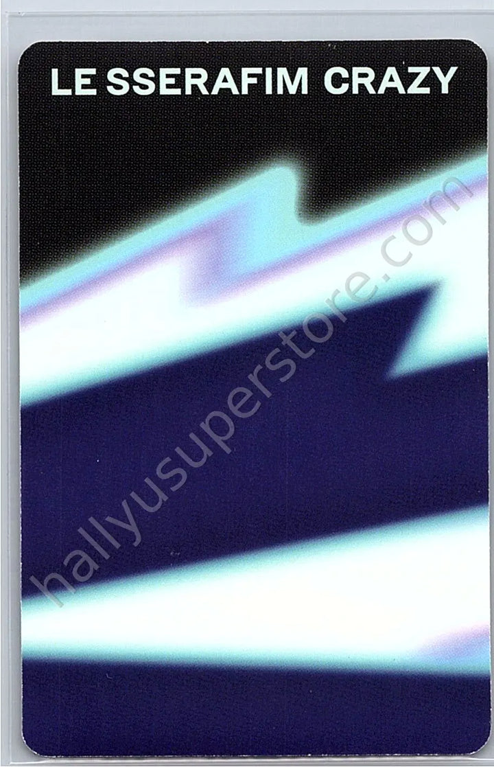 LE SSERAFIM - Huh Yunjin - CRAZY album photocard balaclava version