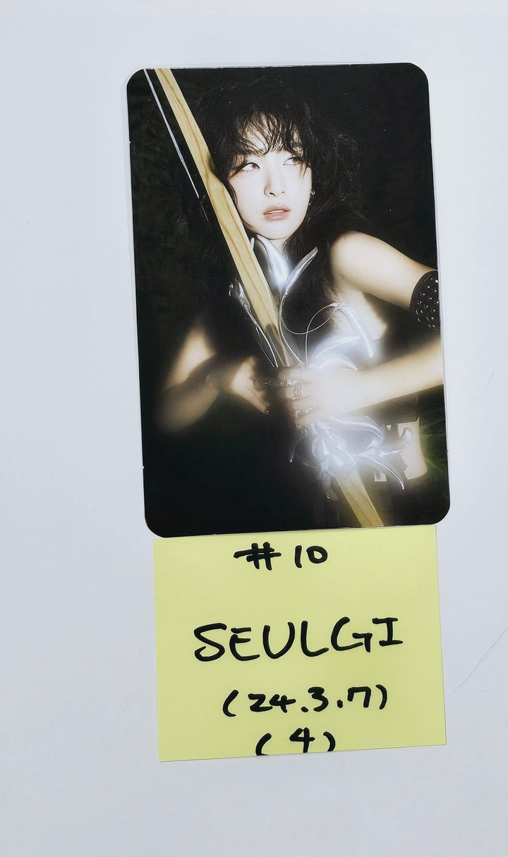 Red Velvet "Chill Kill" - Official Trading Photocard [A+B Ver.] [24.3.7]