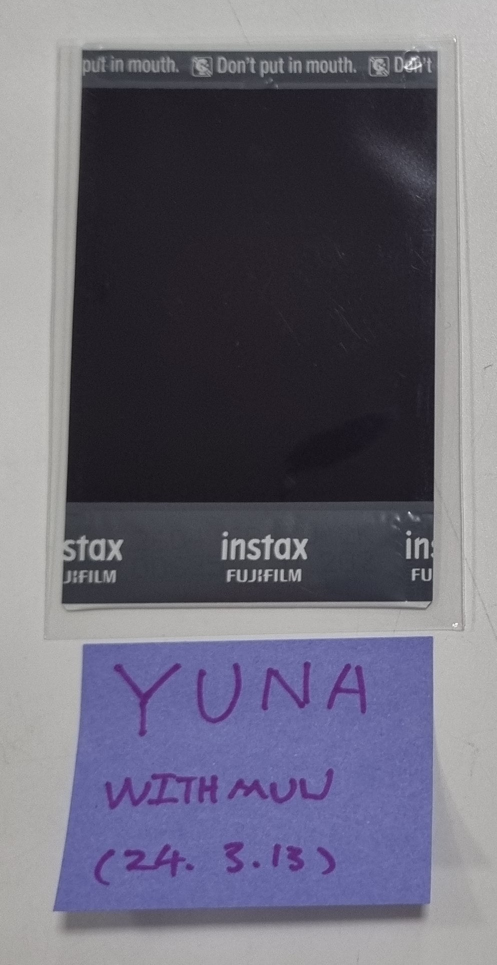 Yuna (Of ITZY) 'BORN TO BE' - Hand Autographed(Signed