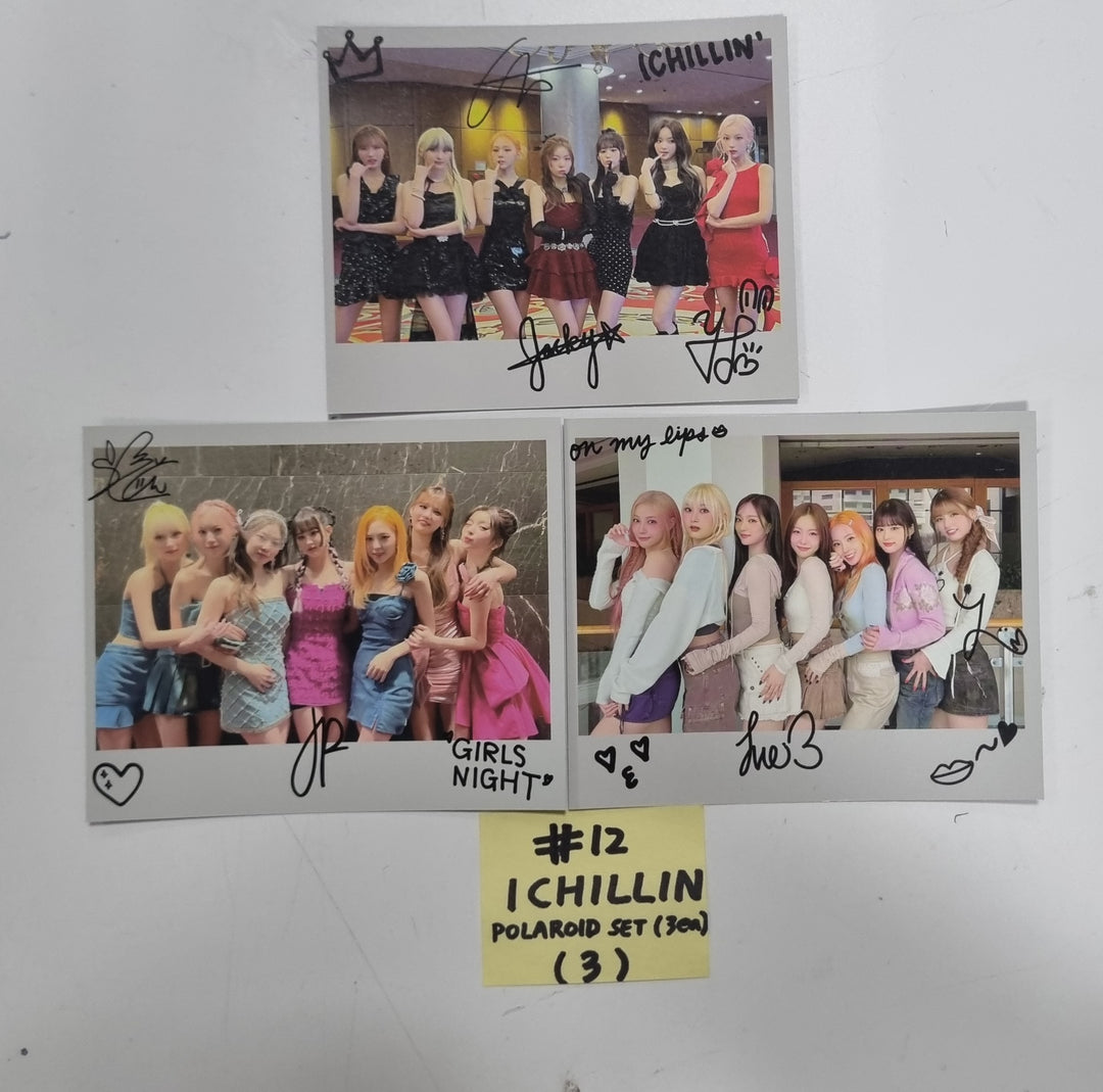 ICHILLIN "Feelin' Hot" - Official Photocard, Polaroid Set (3EA) [24.3.13]