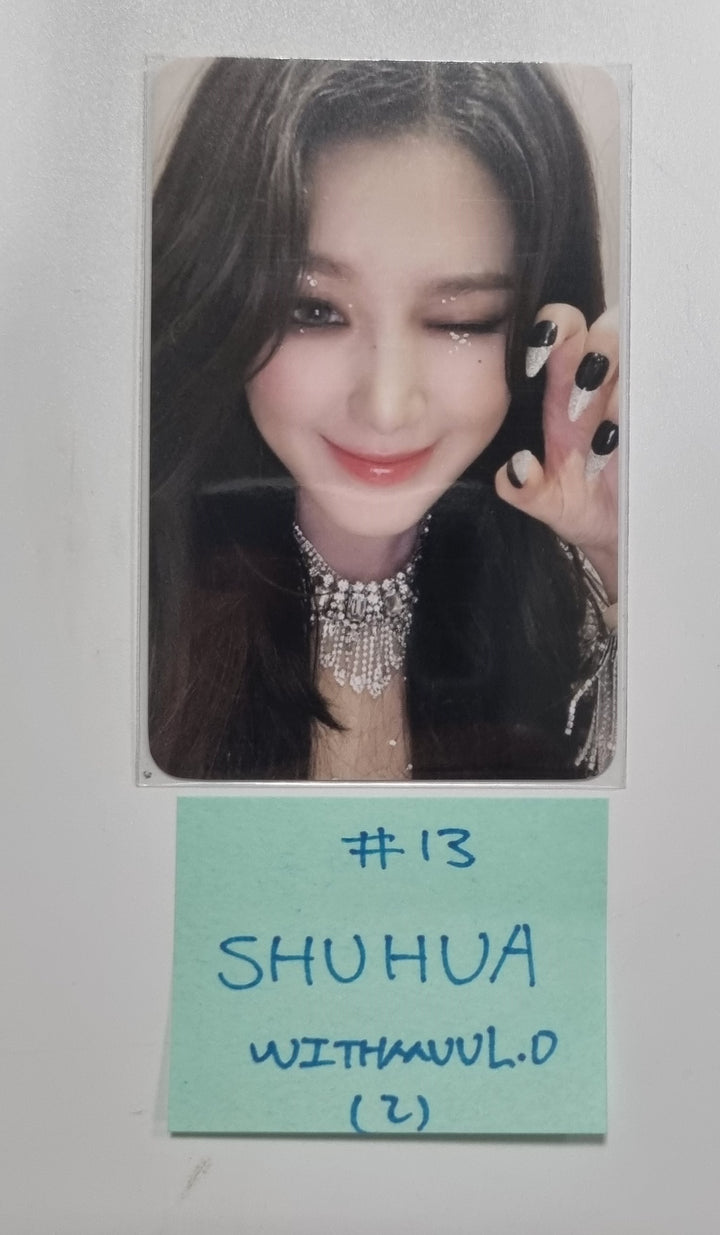 (g) I-DLE "2" 2nd Full Album -  Withmuu Luckydraw Event Photocard [24.3.20]