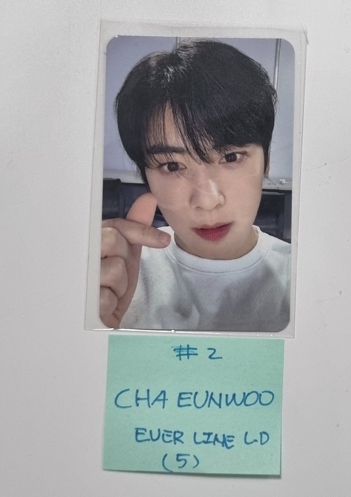 CHA EUN-WOO (Of ASTRO) "ENTITY" - Everline Lucky Draw Event Photocard [24.3.20]