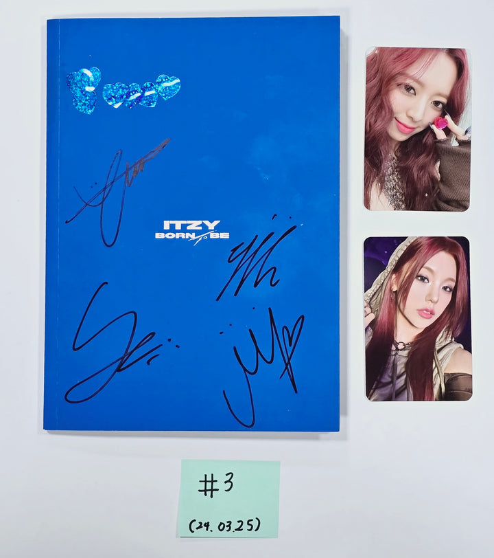 Itzy - Hand Autographed(Signed) Promo Album [24.3.25]