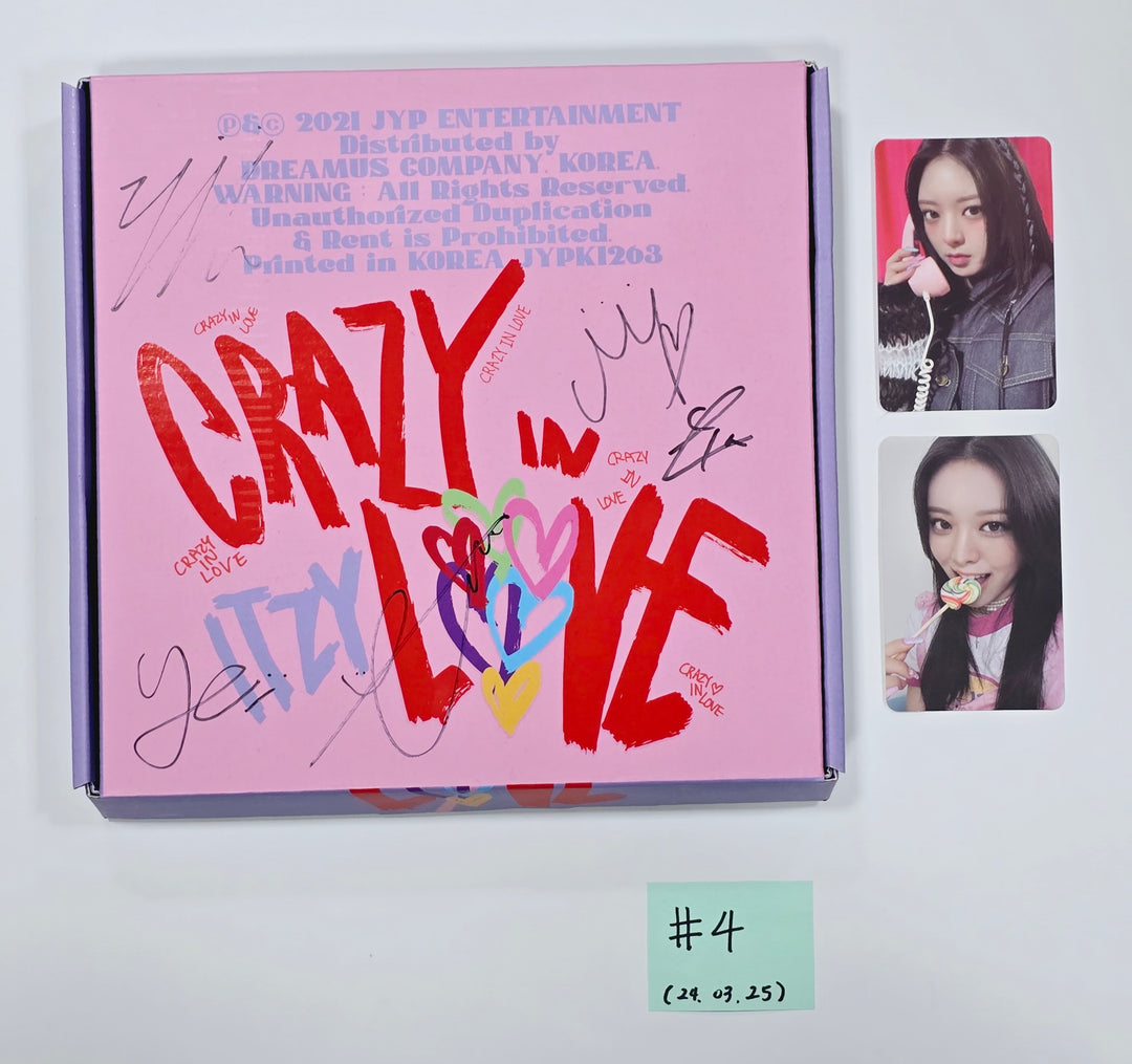 Itzy - Hand Autographed(Signed) Promo Album [24.3.25]