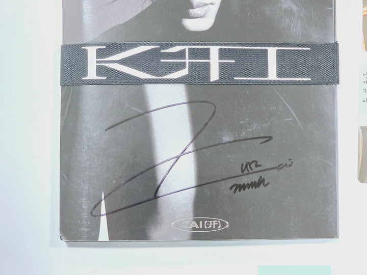 Exo, Kai (of Exo) - Hand Autographed(Signed) Promo Album [24.3.25]