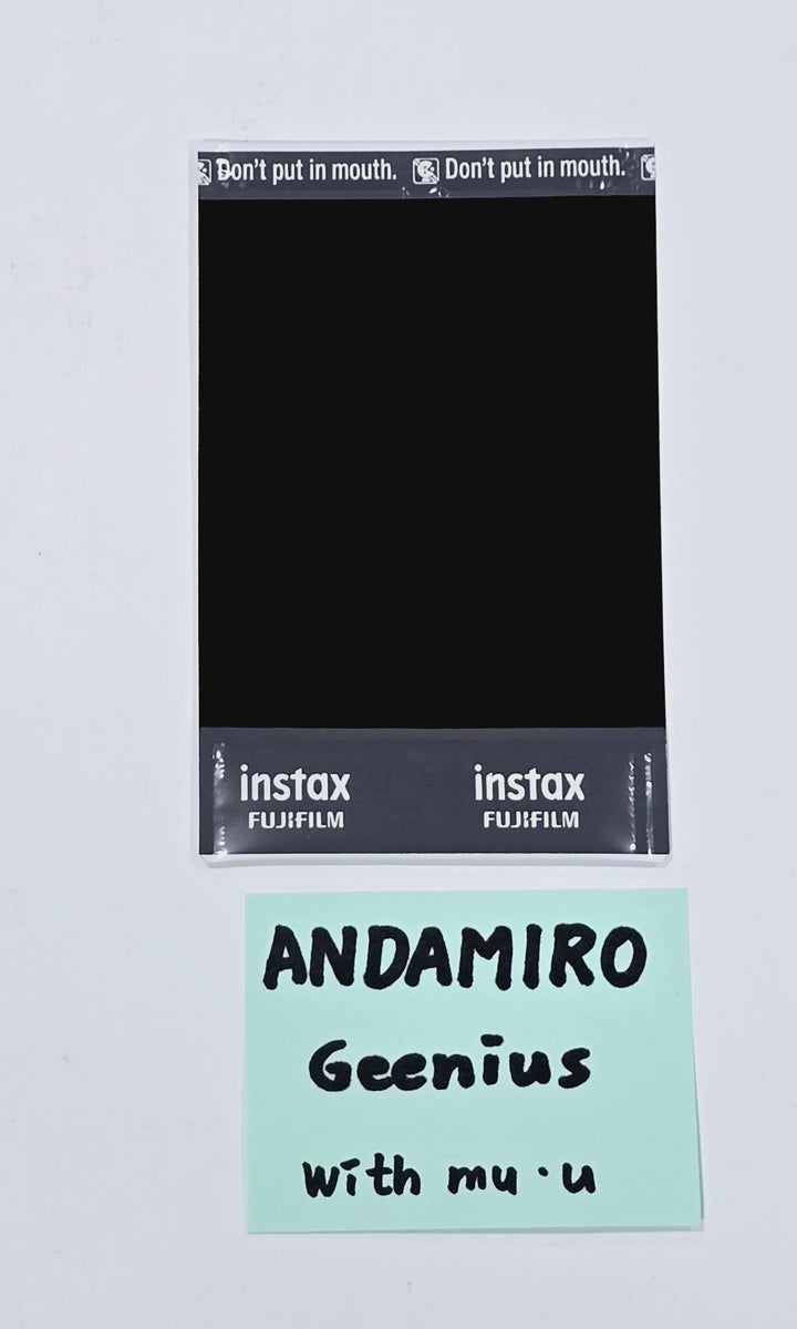 ANDAMIRO (Of Geenius) PHOTOBOOK - Hand Autographed(Signed) Polaroid [24.3.25]