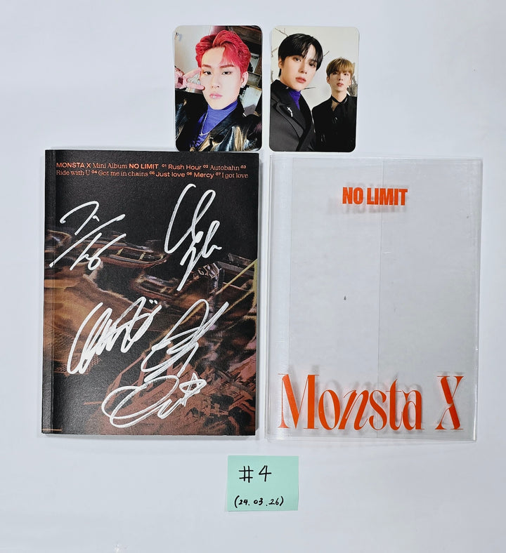 MONSTA X - Hand Autographed(Signed) Promo Album [24.3.26]