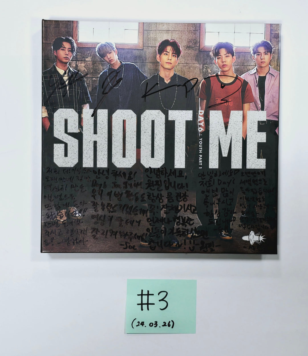 DAY6 - Hand Autographed(Signed) Promo Album [24.3.26]