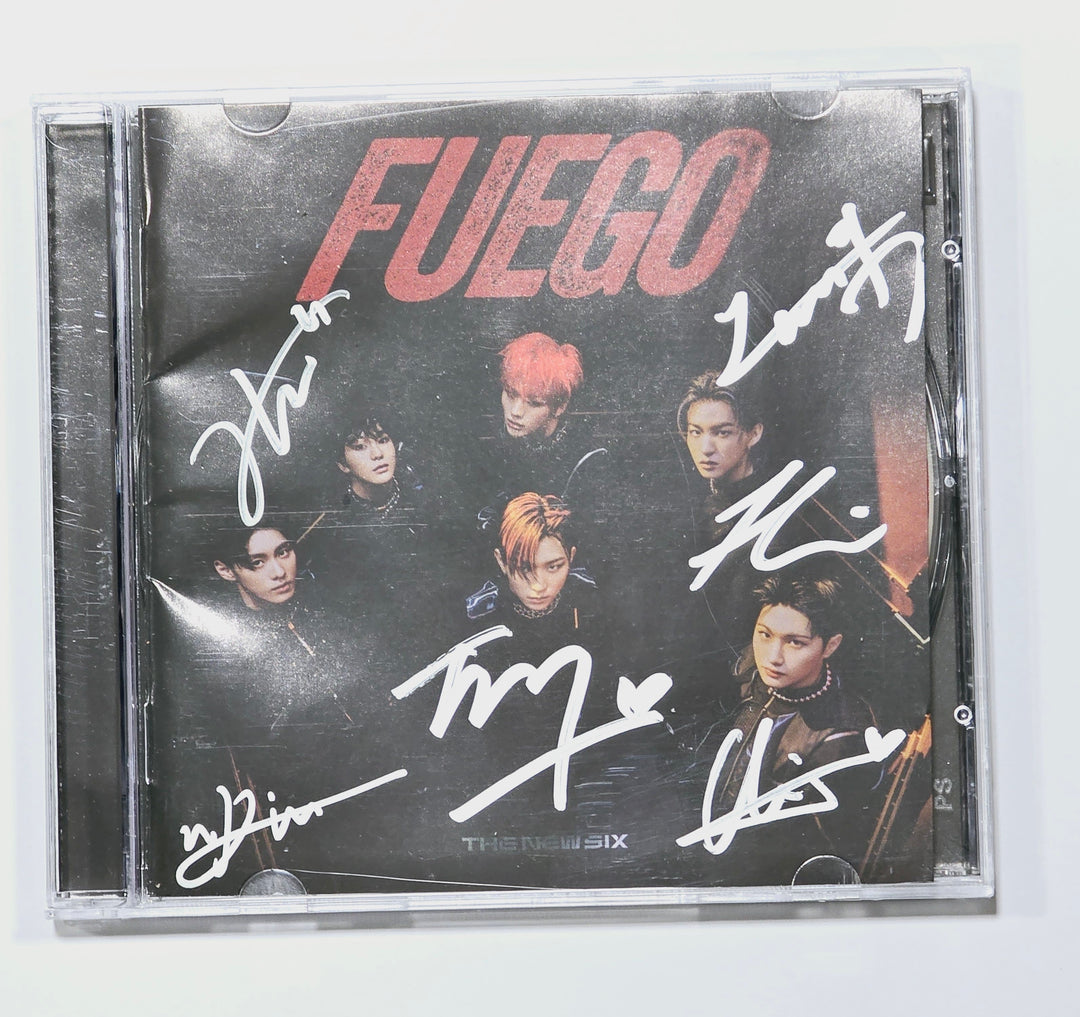 TNX (The New Six) "Fuego" Digital Single Album - Hand Autographed(Signed) Promo Album [24.3.27]