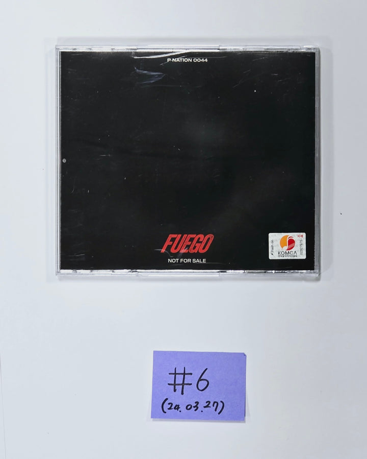 TNX (The New Six) "Fuego" Digital Single Album - Hand Autographed(Signed) Promo Album [24.3.27]