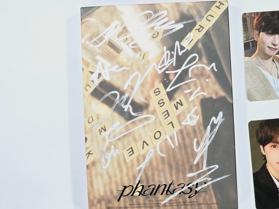 LUN8 "BUFF", TEMPEST "Voyage", THE BOYZ "PHANTASY", Day 6 "Fourever" - Hand Autographed(Signed) Promo Album [24.3.27]