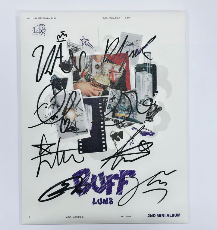 LUN8 "BUFF", TEMPEST "Voyage", THE BOYZ "PHANTASY", Day 6 "Fourever" - Hand Autographed(Signed) Promo Album [24.3.27]