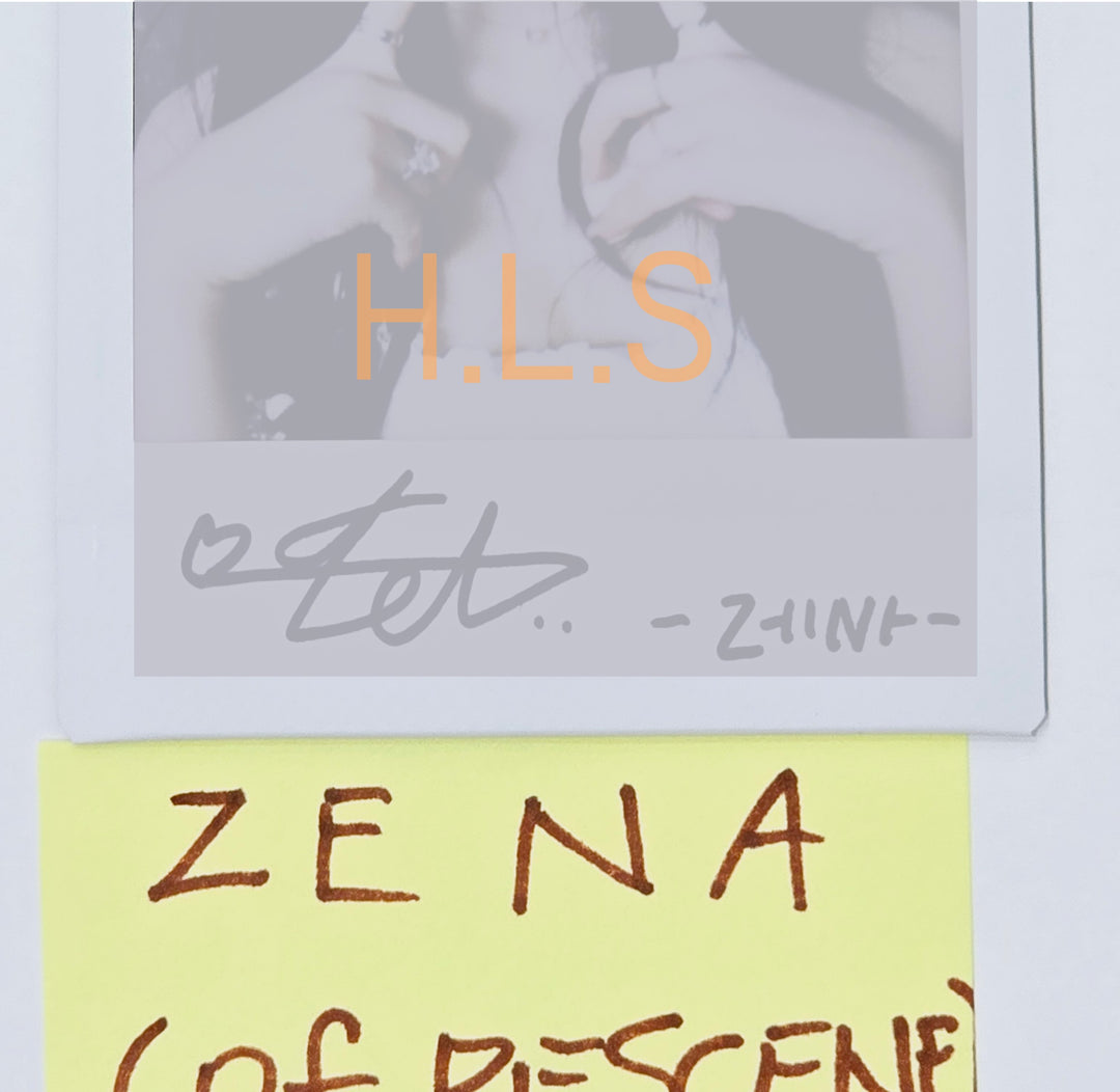 ZENA (Of RESCENE) 「Re:Scene」 - 直筆サイン入りポラロイド [24.3.28]