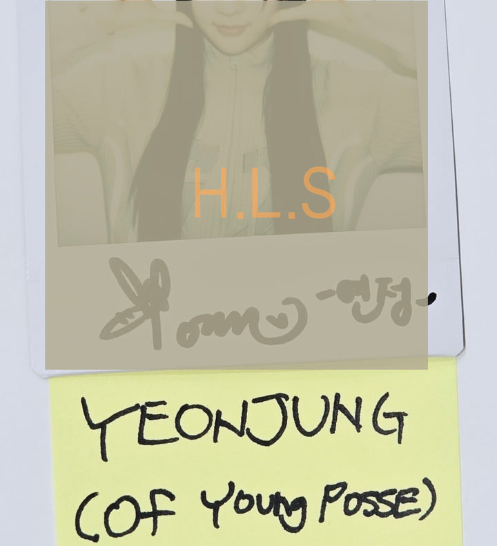 YOUNG POSSE "XXL"  - Hand Autographed(Signed) Polaroid [24.3.28]