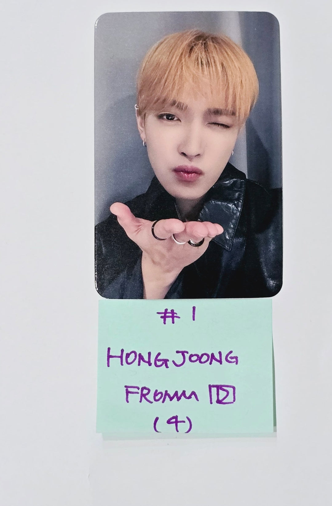 Ateez "The World Ep.Fin : Will" - Fromm Store Fansign Event Photocard Round 4 [Digipack Ver.] [24.3.28]