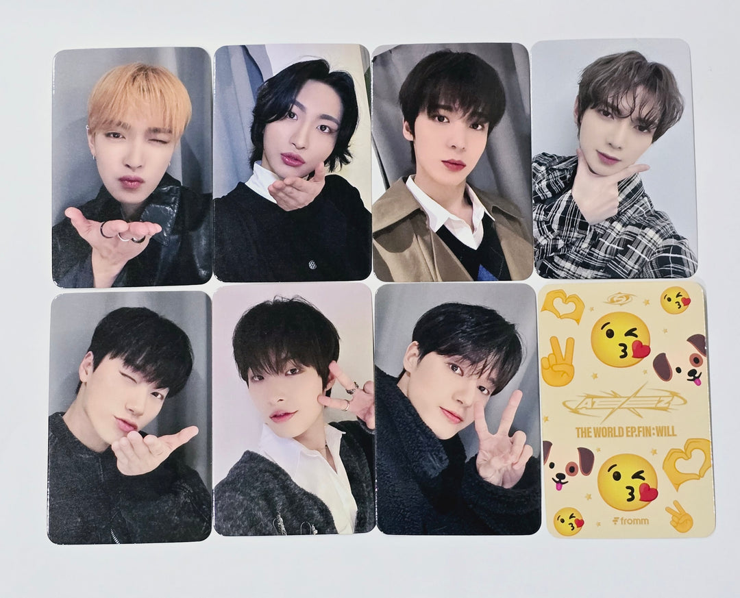 Ateez "The World Ep.Fin : Will" - Fromm Store Fansign Event Photocard Round 4 [Digipack Ver.] [24.3.28]