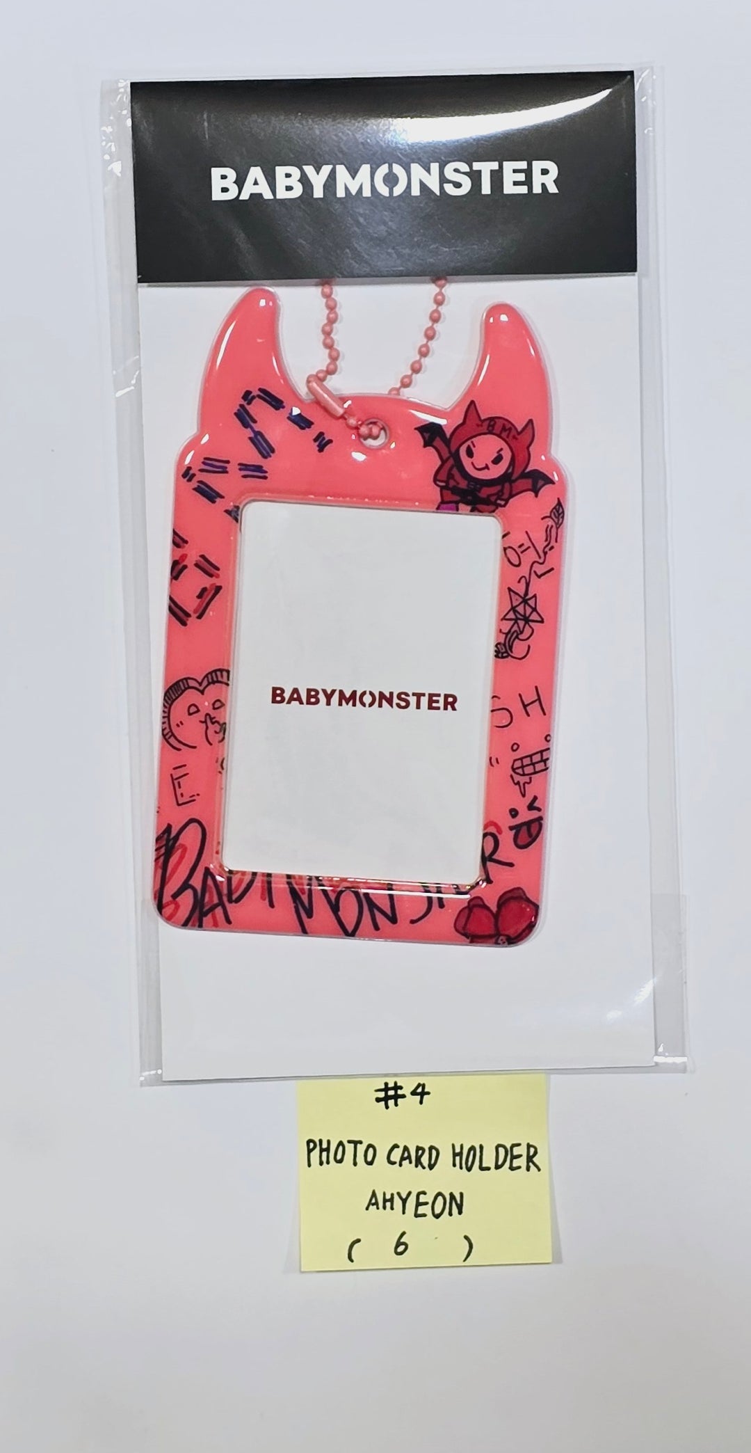 BABYMONSTER - 「BABYMONS7ER」ポップアップストアMD（フォトカードホルダー、ホーンボールキャップ、Tシャツ、パーカー） [24.4.1]