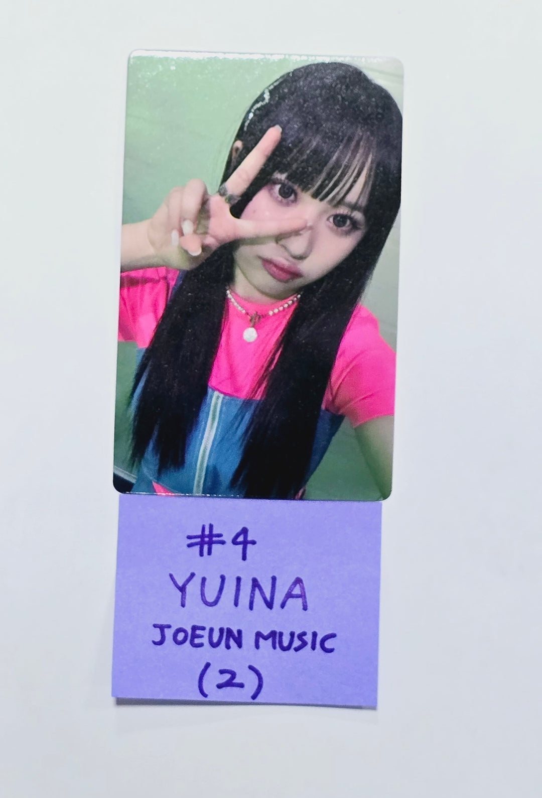 Candy Shop "Hashtag#" - Joeun Music Fansign Event Photocard [24.4.8]