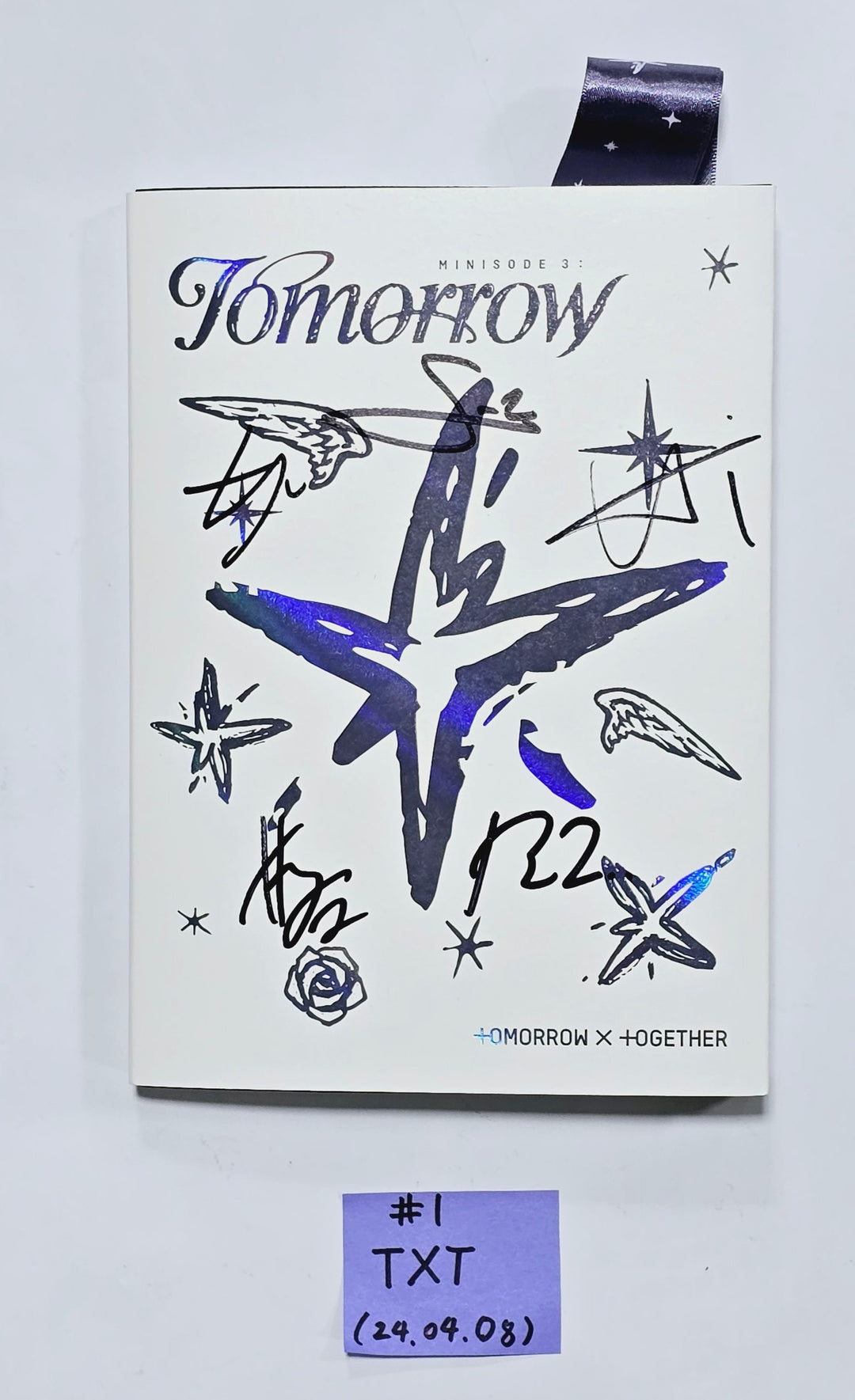 TXT "minisode 3: TOMORROW", UNIS 'WE UNIS, NCT Dream "Dream()Scape", BABYMONSTER "BABYMONS7ER" - Hand Autographed(Signed) Promo Album [24.4.8]
