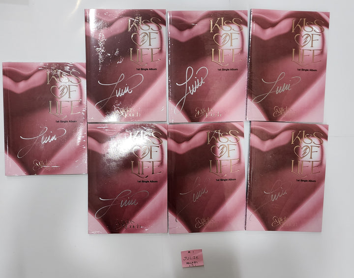KISS OF LIFE "Midas Touch" - Hand Autographed(Signed) Album [24.4.15]