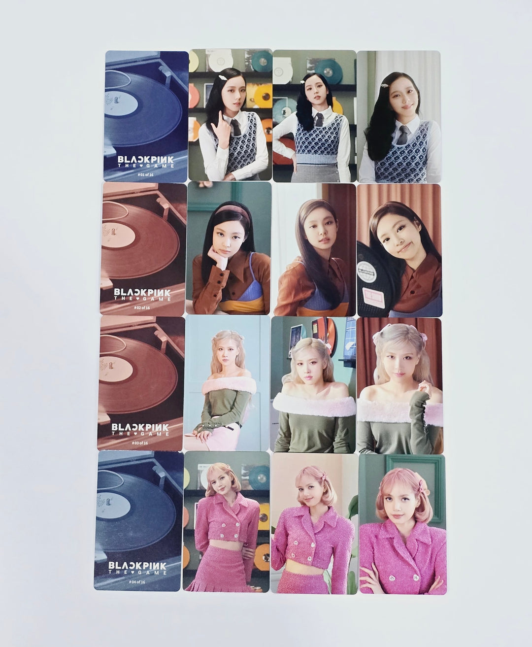 BLACKPINK "BLACKPINK THE GAME PHOTOCARD COLLECTION BACK TO RETRO" - Official Photocard [24.4.17]