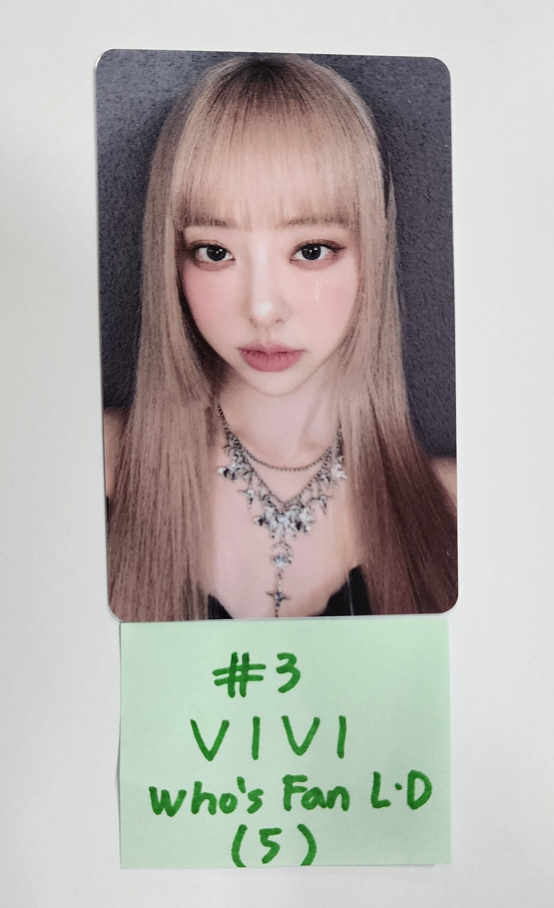 Loossemble - "One of a Kind" Who's Fan Lucky Draw Event PVC Photocard, Drink Event 4x6 Photo [24.4.19]