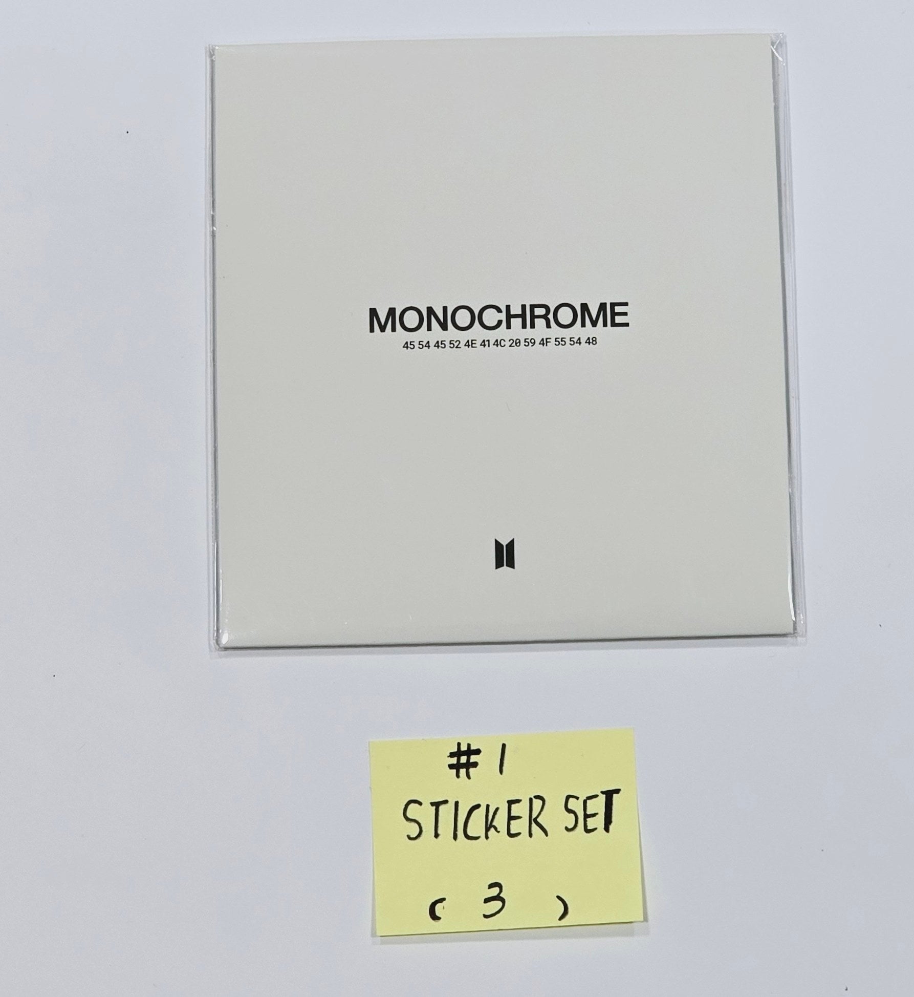 BTS - [BTS POP-UP : MONOCHROME] Official MD (Premium Photo 