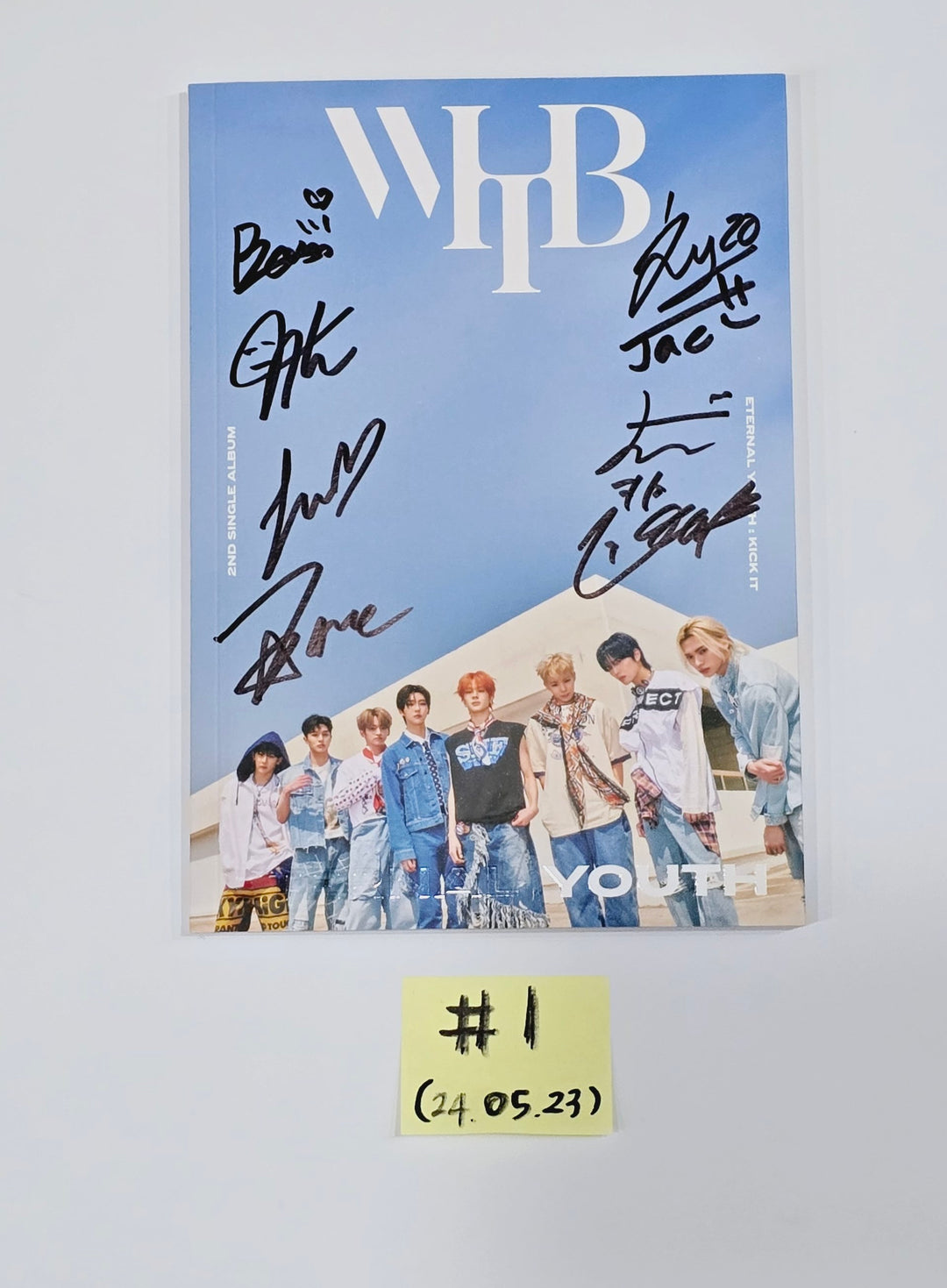 WHIB "ETERNAL YOUTH : KICK IT" - Hand Autographed(Signed) Promo Album [24.5.23]