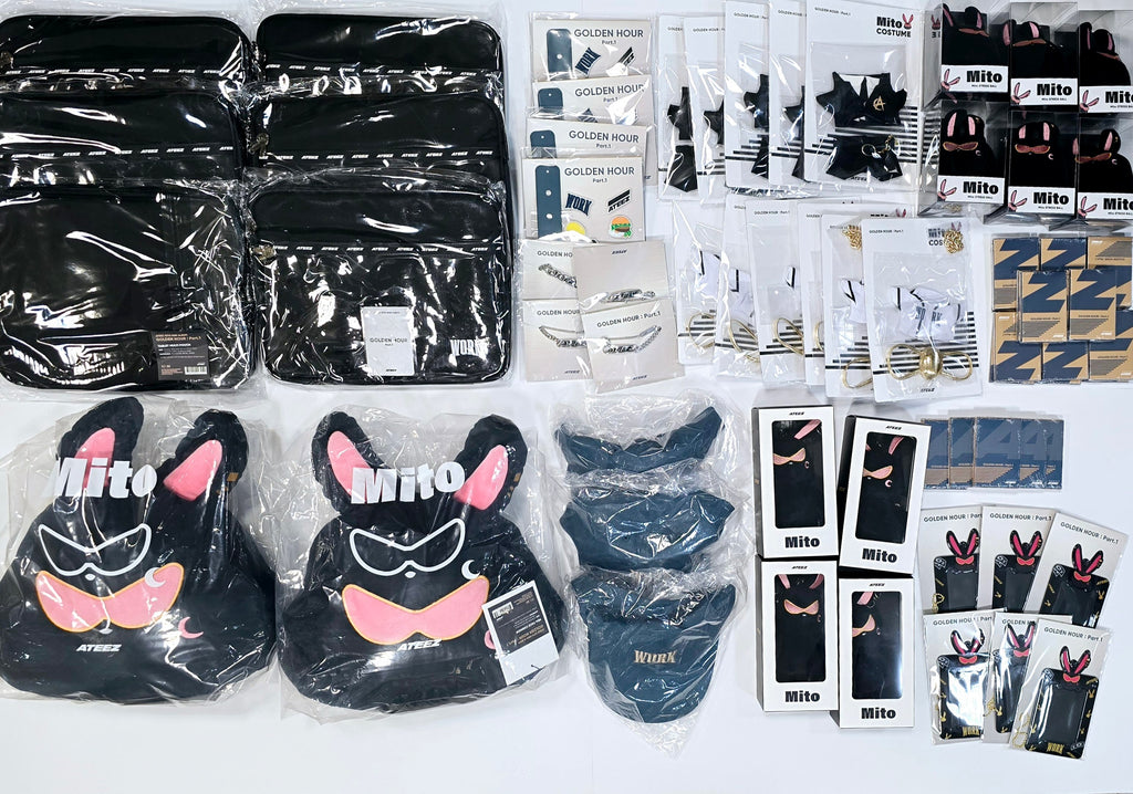 ATEEZ GOLDEN HOUR ポップアップ MITOトレカ コンプセット①