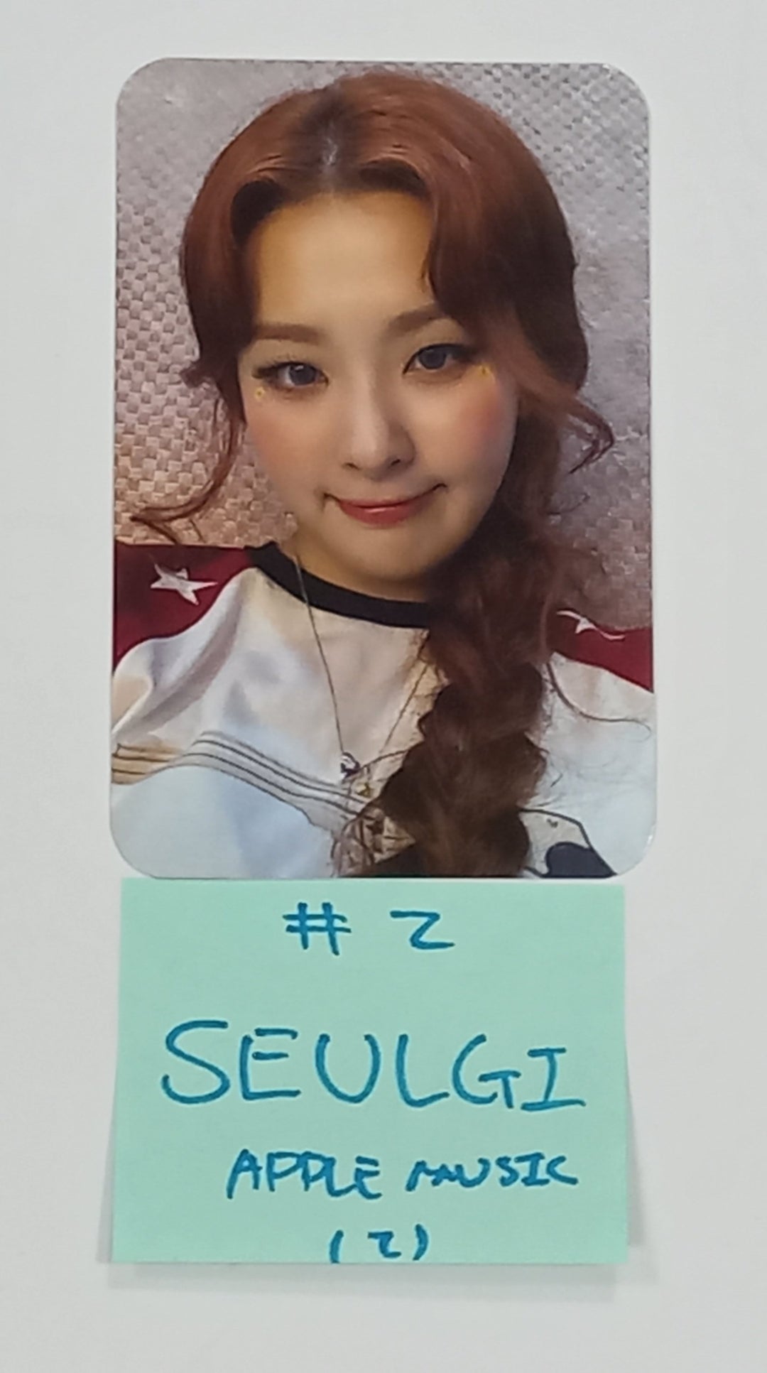 Red Velvet "Cosmic" - Apple Music Fansign Event Photocard [24.7.19] - HALLYUSUPERSTORE