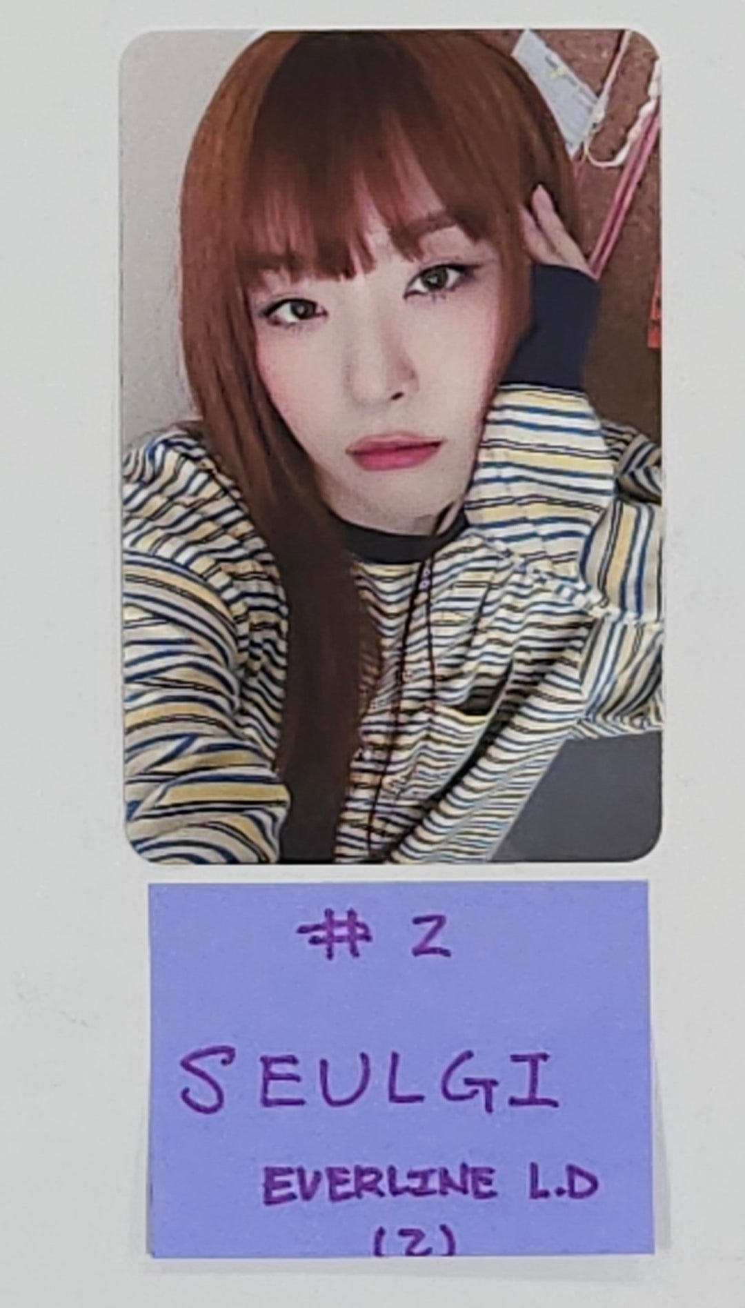 Red Velvet "Cosmic" - Everline Lucky Draw Event Photocard [24.7.26] - HALLYUSUPERSTORE