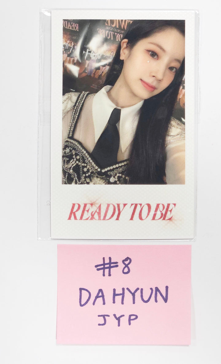 Twice "READY TO BE" 5TH WORLD TOUR IN SEOUL - JYP Shop Pre-Order Benefit Photocard [24.8.2] - HALLYUSUPERSTORE