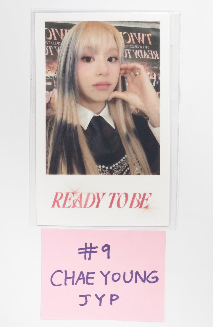 Twice "READY TO BE" 5TH WORLD TOUR IN SEOUL - JYP Shop Pre-Order Benefit Photocard [24.8.2] - HALLYUSUPERSTORE