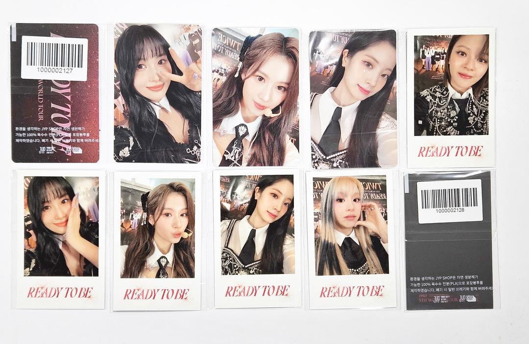 Twice "READY TO BE" 5TH WORLD TOUR IN SEOUL - JYP Shop Pre-Order Benefit Photocard [24.8.2] - HALLYUSUPERSTORE