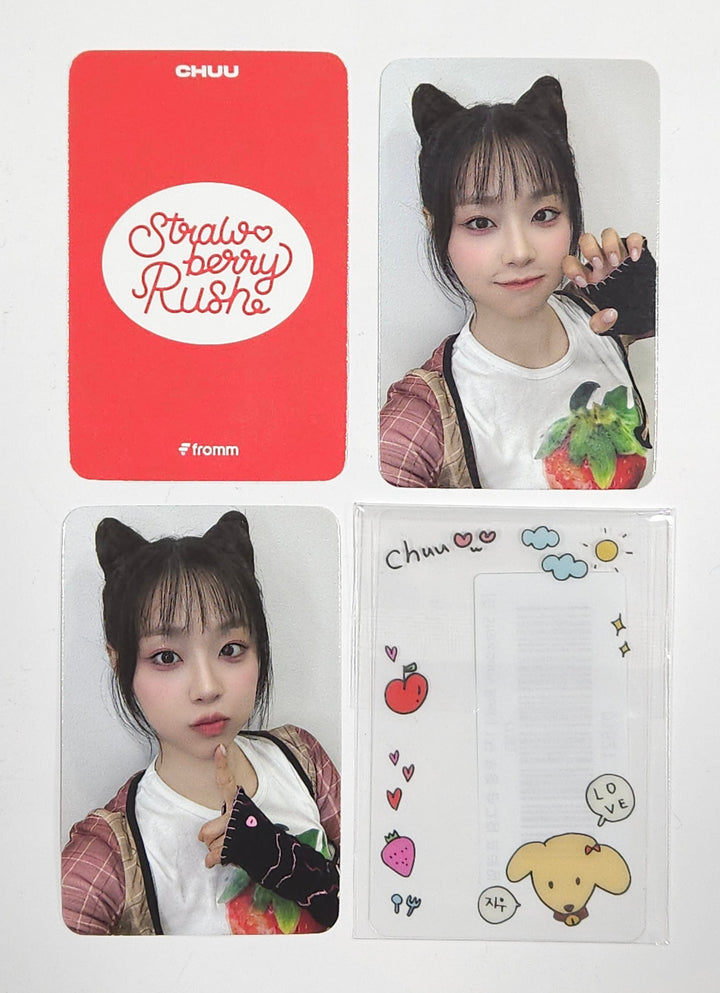 CHUU "Strawberry Rush" - Fromm store Lucky Draw Photocard (STAYG Album Ver.) [24.8.08] - HALLYUSUPERSTORE