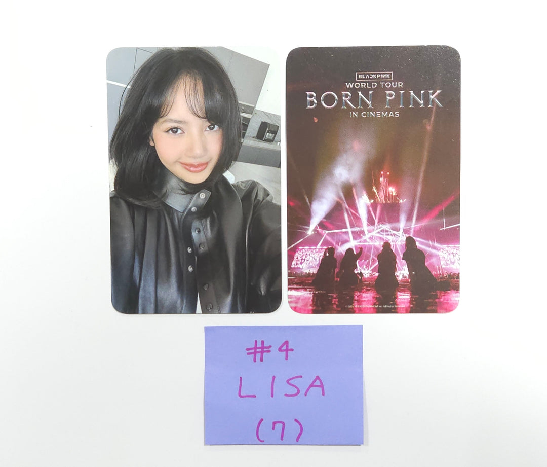 Black Pink - "Born Pink in Cinemas" CGV Event Photocard Round2 [24.8.8] - HALLYUSUPERSTORE