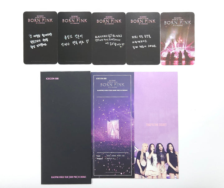 Black Pink - "Born Pink in Cinemas" CGV Event Photocard Round2 [24.8.8] - HALLYUSUPERSTORE