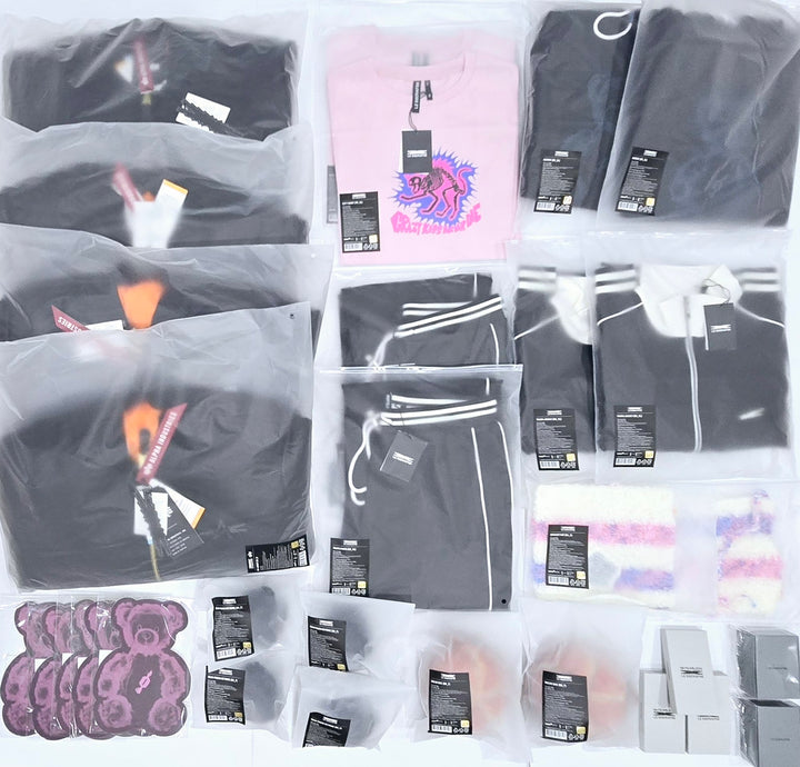 LE SSERAFIM "CRAZY" - Showroom Official MD [Mini Photo Binder, Jacket, Pants, Pouch Keyring, T-shirt, Hat, Mouse Pad, Necklace] [24.9.26] - HALLYUSUPERSTORE