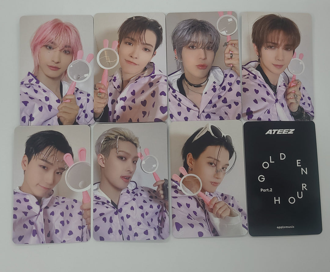 Ateez "GOLDEN HOUR : Part.2" - Apple Music Pre-Order Benefit Photocard [24.11.18]